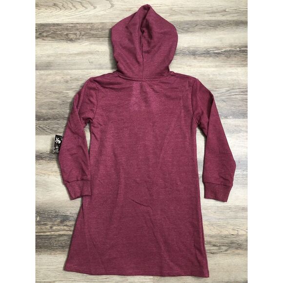 NWT Girls Hooded Hocus Pocus Dress Sz S (6-6X) Long Sleeve Disney Cosplay Hoodie - Picture 5 of 7